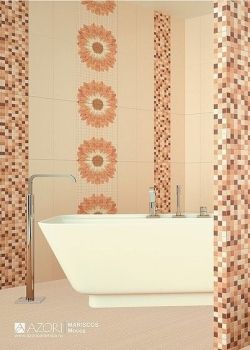 Марискос Мокка (Mariscos Mocca) - коллекционная керамическая плитка Азори (Azori)