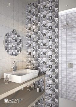 Вог Блэк (Vog Black) - коллекционная керамическая плитка Азори (Azori)