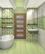 Капри ири светло-зелёный