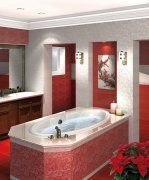 Капри жемчуг красный