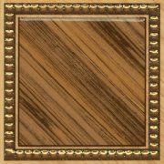 Напольная декоративная плитка Блюз G бежевый 100x100мм