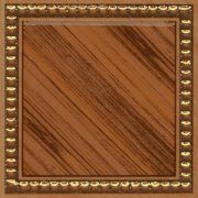 Напольная декоративная плитка Блюз G коричневый 420x420мм