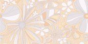 Настенная декоративная плитка Фрезия бежевый 500x250мм