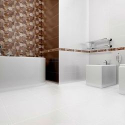 Фрезия (Fresia) Коричневый - коллекционная керамическая плитка Белани (Belani)