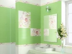 Фрезия (Fresia) Лилия - коллекционная керамическая плитка Белани (Belani)