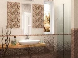 Симфония (Symphony) Коричневый - коллекционная керамическая плитка Белани (Belani)