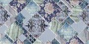 Настенная декоративная плитка Симфония синий 500x250мм