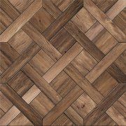 Напольная плитка Родос R коричневый 418x418мм 