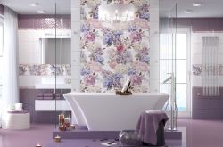 Гортензия (Gortenzia) - коллекционная керамическая плитка Голден Тайл (Golden Tile)