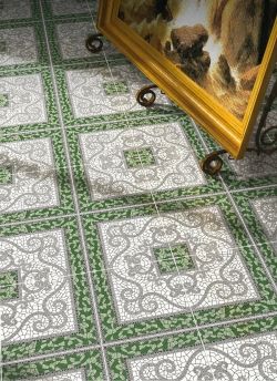 Византия (Vizantia) - коллекционная керамическая плитка Голден Тайл (Golden Tile)