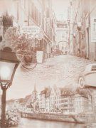 Настенное декоративное панно (2) Алама 300x450мм