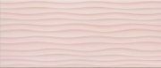 Настенная плитка Буги структурированная розовый 200x500мм