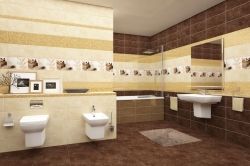 Эскада (Escada) Беж - коллекционная керамическая плитка Церсанит (Сersanit) images/phocagallery/keramicheskaya_plitka/cersanit/escada/bez/int/Escada-bathroom.int.jpg