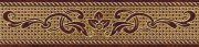 Бордюр Романс коричневый 60x250мм