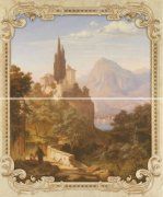 Настенное декоративное панно Роттердам Rotterdam beige 02 600x1000мм