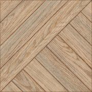 Напольная плитка Интарсия 4 коричневый 400x400мм