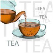 Настенная декоративная плитка Сан-Ремо Чай 200x200мм