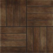 Напольная плитка Кастелло 3 коричневый 400x400мм