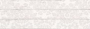Настенная декоративная плитка Шебби шик Shabby chic белый 200x600мм