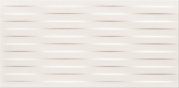 Настенная плитка Бейсик Палет Satin Braid белый 297x600мм