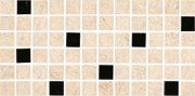 Универсальная плитка Каро Мозаика грес бежевый 297x598мм