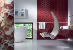 Кармин (Colour Carmine) - коллекционная керамическая плитка Тубадзин (Tubadzin)