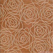 Liguria красная декор 450х450