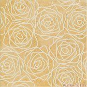 Liguria жёлтая декор 450х450